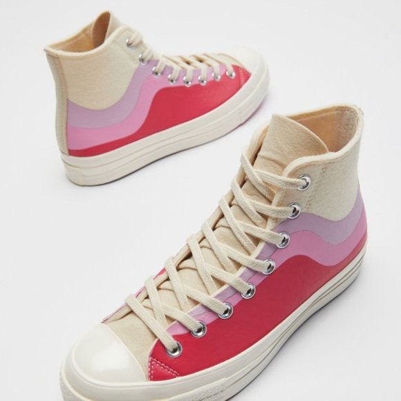 Chuck 70 High 'Thermo Felt - Winter White Pink - Picture 4 of 4